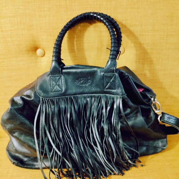 Kelsi Dagger Leather Fringe Bag - Picture 2 of 6